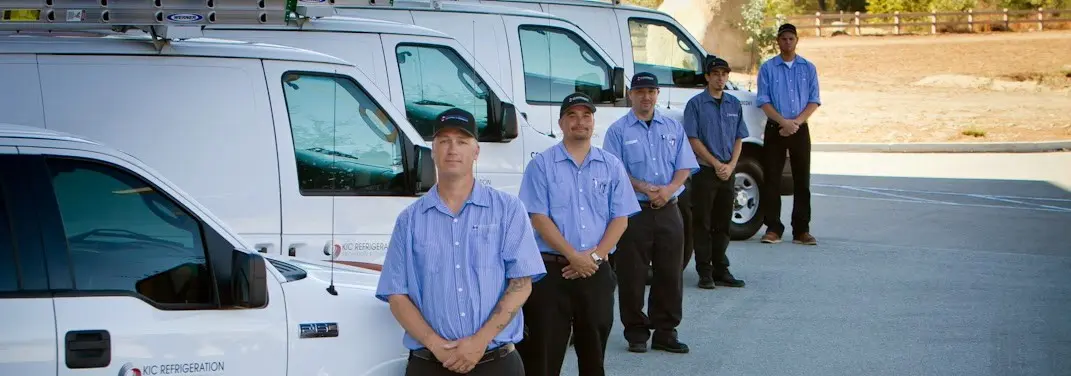 KIC Refrigeration crew ready for Mini Split Repair jobs across Elizabeth